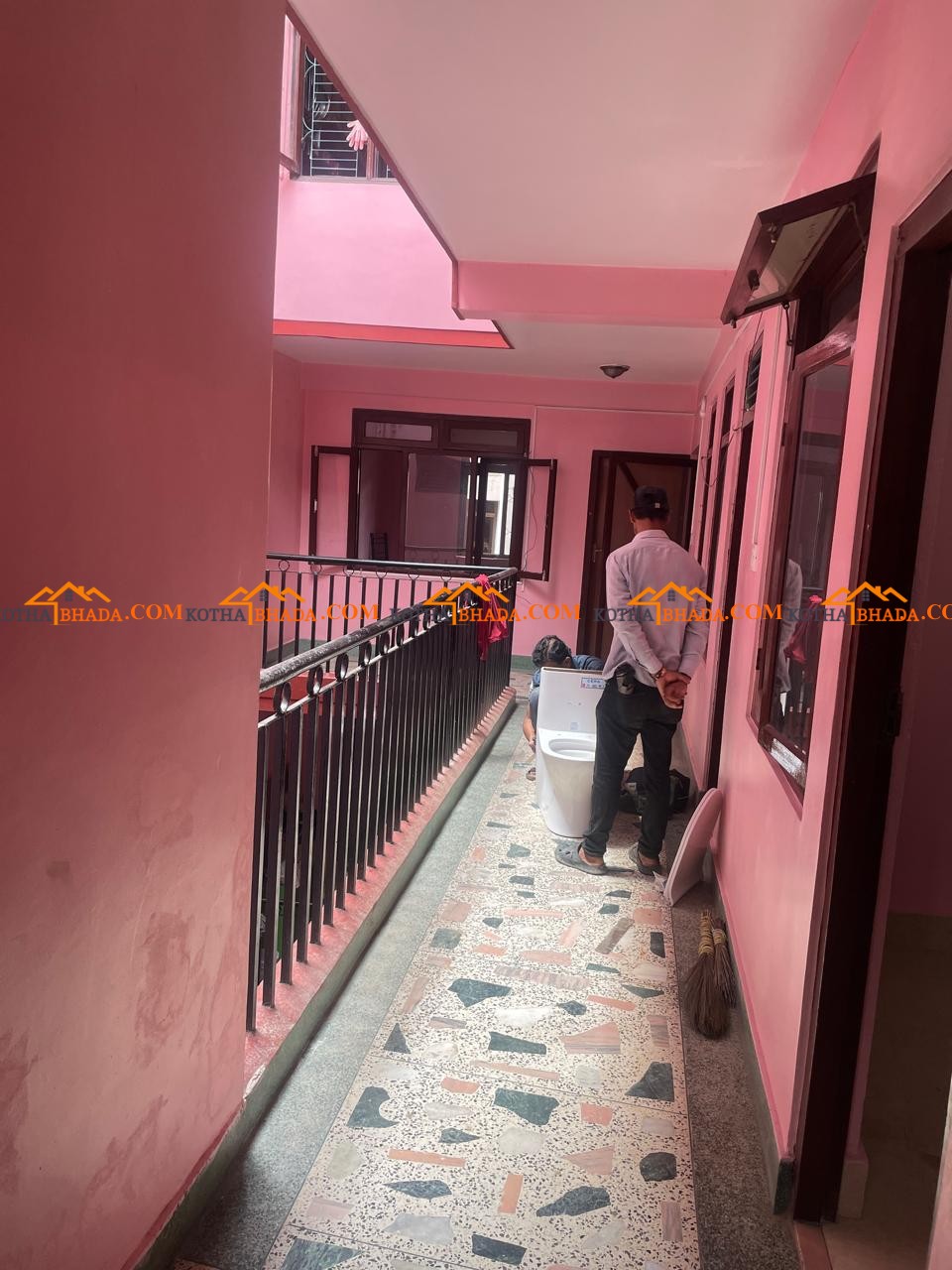 3BHK flat located in chetrapati,dhalku is now available for rent. @35k  for vegetarian only)
