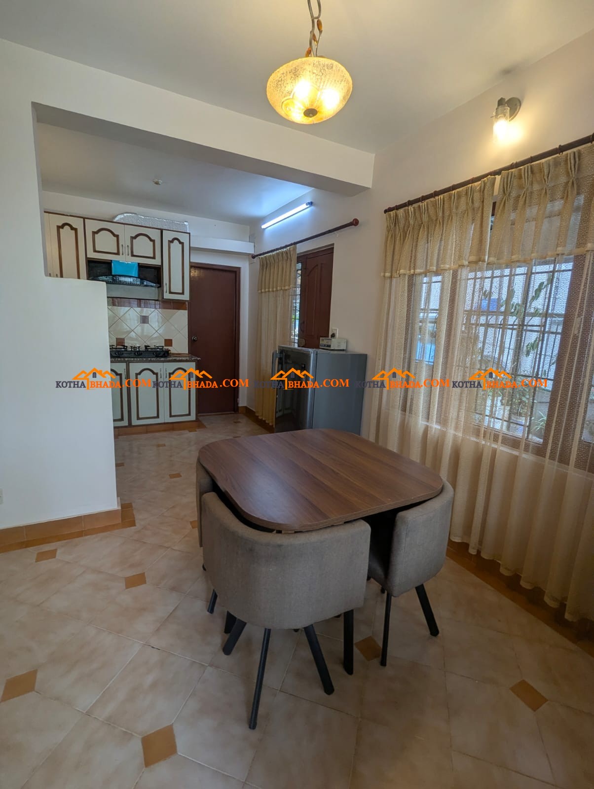 Semi Furnished Flat Available in Budanilkantha,  Behind The Narayenthan Temple ( north side )  | Rent  RS. 42k